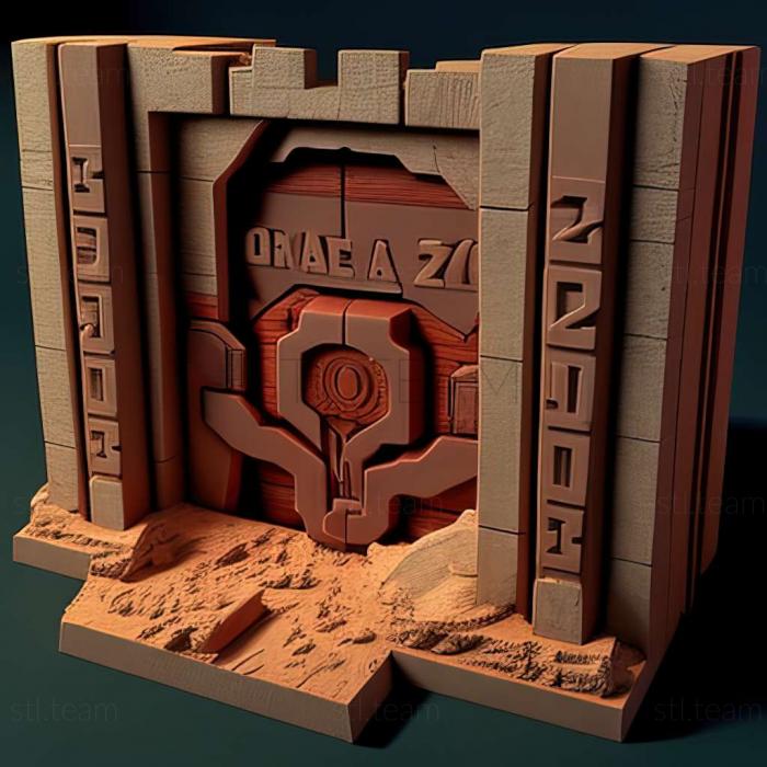 3D модель Гра Quake 2 Mission pack 2 Ground Zero (STL)